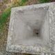 Pair of vintage antique stone Medici planters