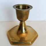 Pair of brass candlesticks