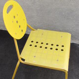Série de 4 chaises "Charlie" de Carlo Bimbi et Nilo Gioacchini
