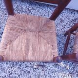 2 chaises enfant vintages