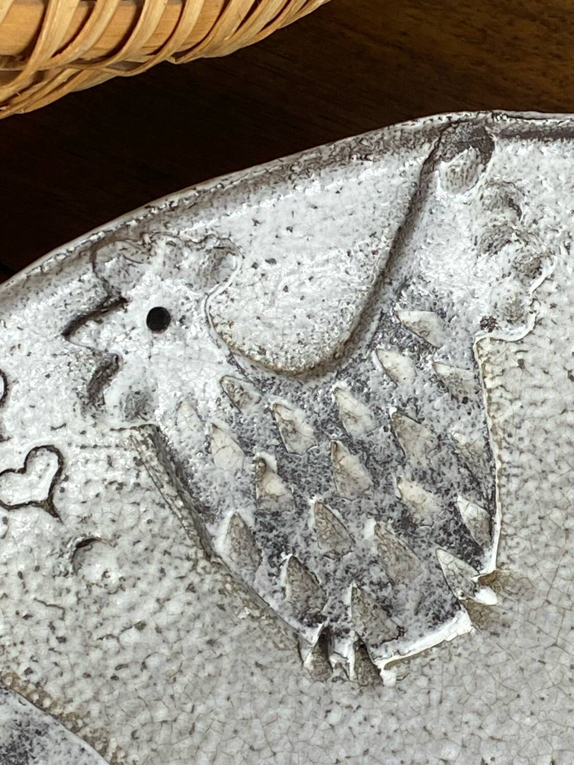 Ceramic serving dish