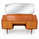 Vintage dressing table with mirror – Mid-Century vanity (1950s/60s)