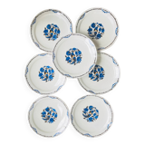 Blue bird model plates signed M Goupy 1925