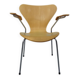 Danish 3207 Armchair by Arne Jacobsen for Fritz Hansen, 1991