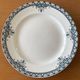 6 antique dessert plates in Saint-Amand earthenware (Nord)