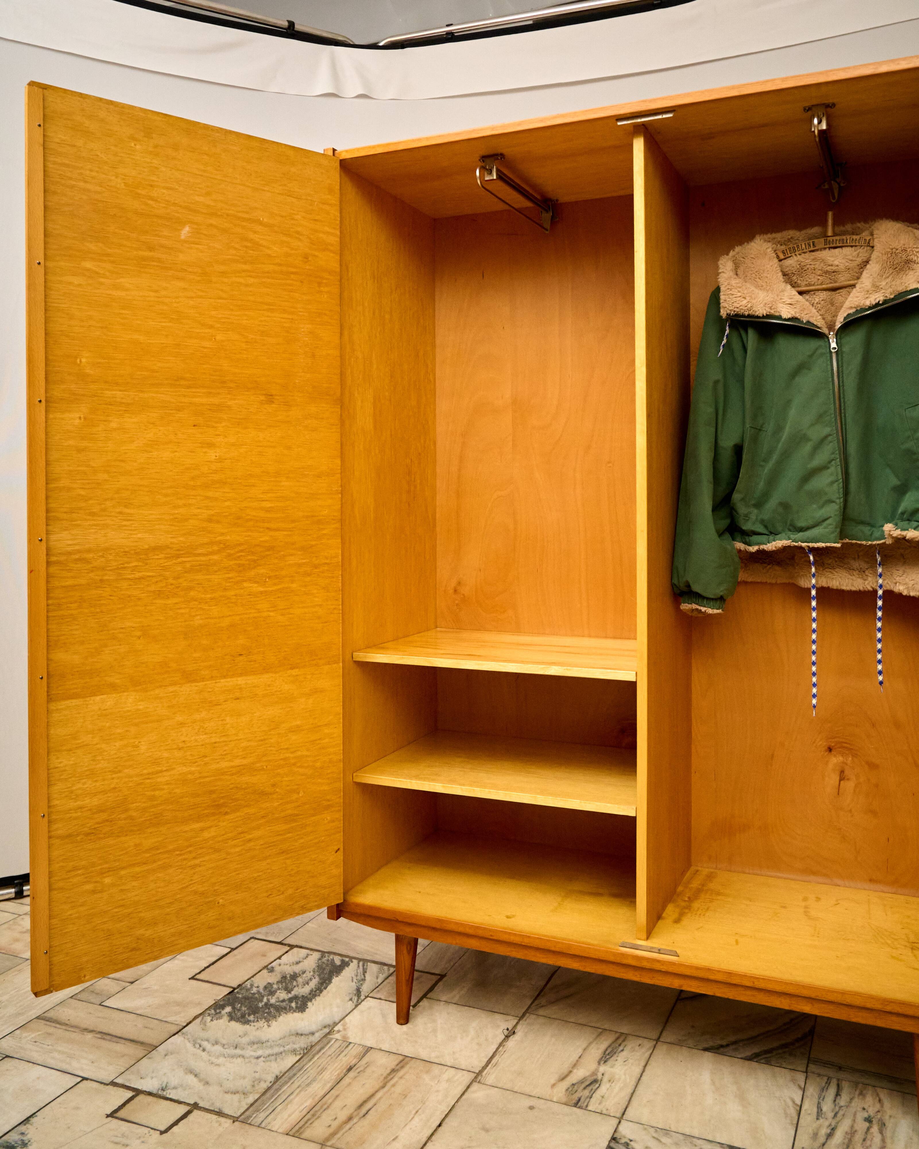 Vintage Wardrobe by Drevotvar, 1960s, Czechoslovakia