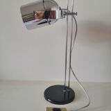 Stanislav Indra's stainless steel lamp for Lidokov, 1960s