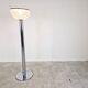 Vintage chrome and glass floor lamp, 1970s