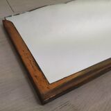 Art Deco brass mirror