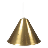 Hanging lamp from Danish Fog&Mørup 1950s, made of solid brass.
