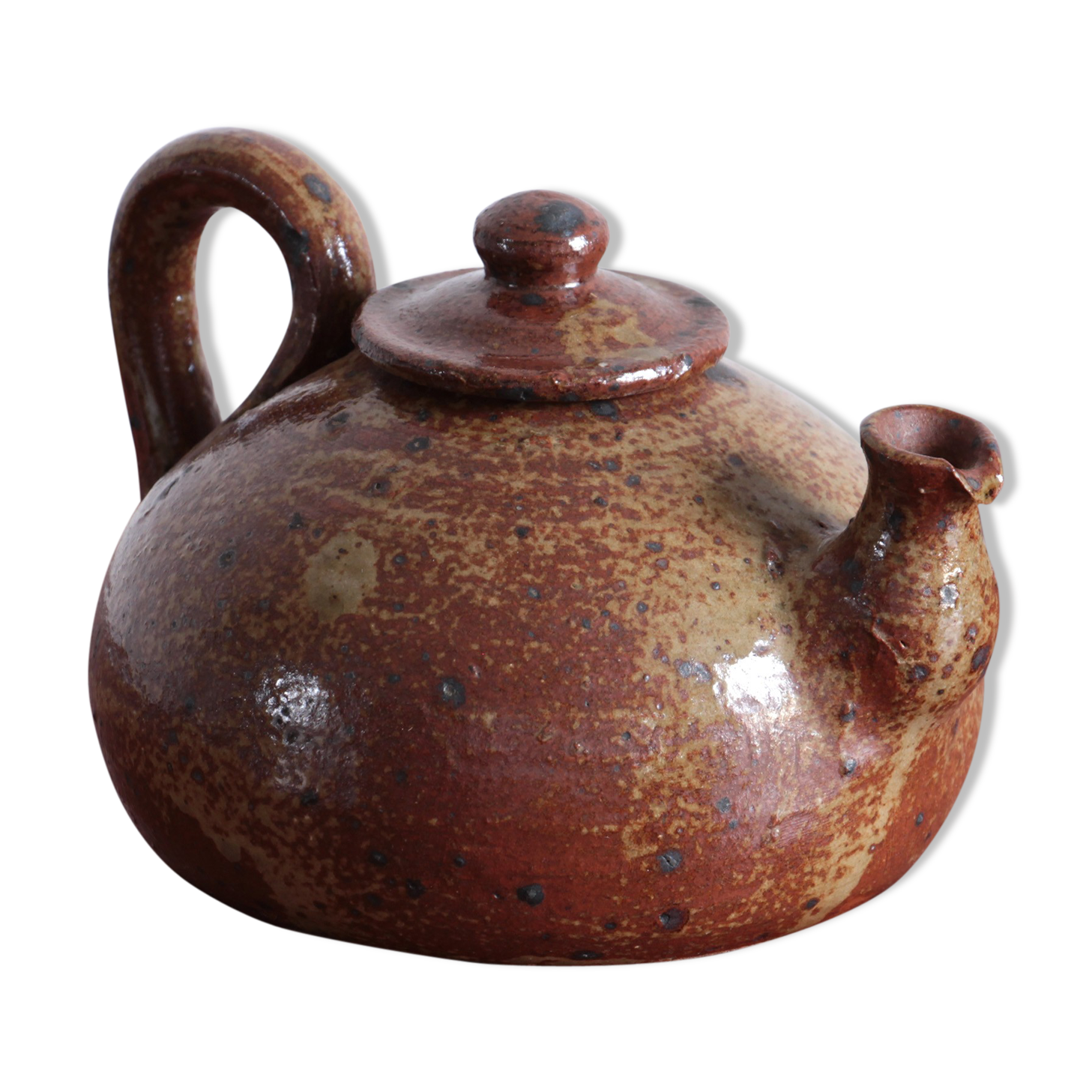 Pyrete sandstone teapot