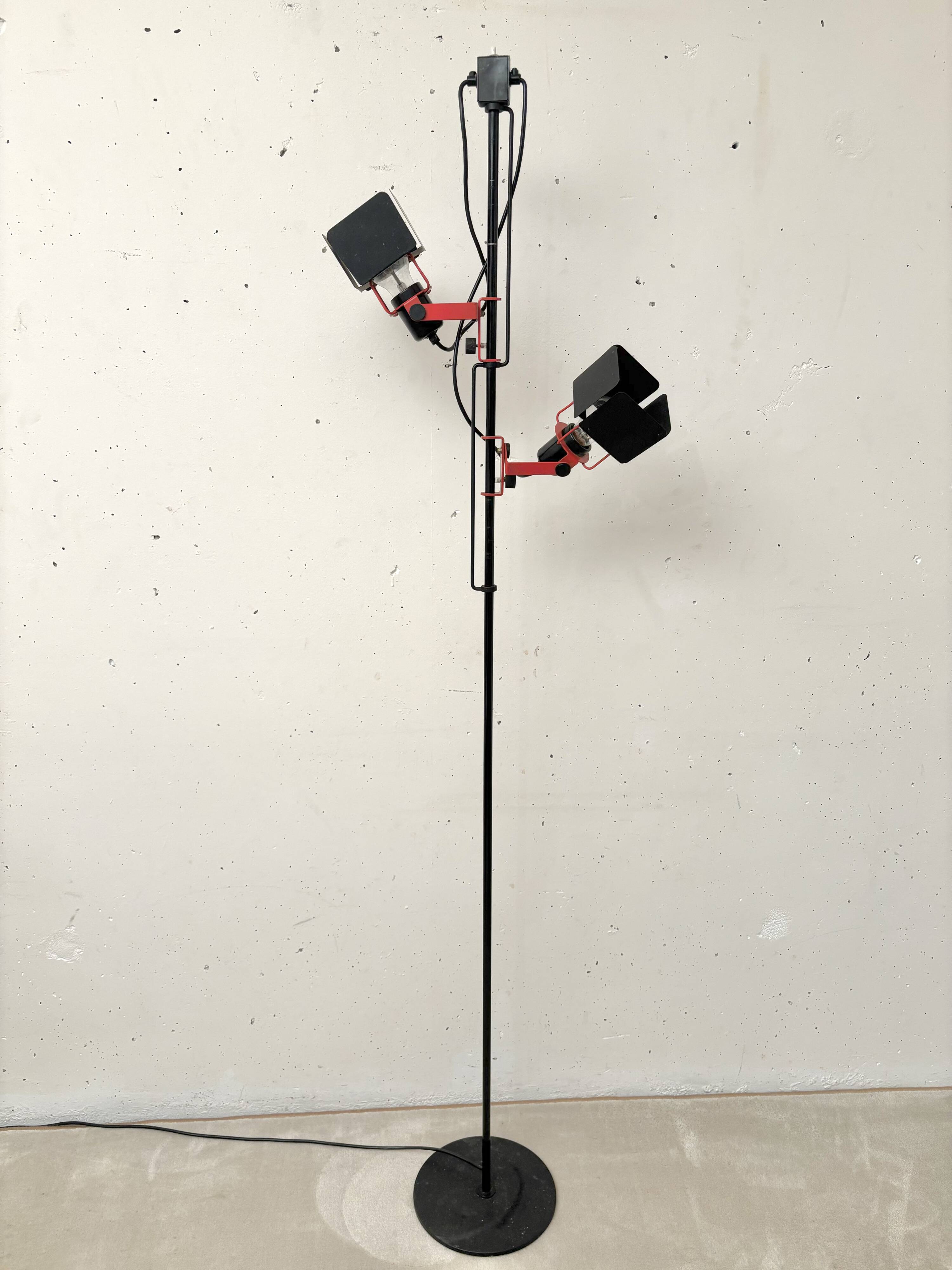 Jean Michel Chaudeurge floor lamp, Disderot 1970