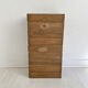 Lot of 9 stackable vintage wooden crates