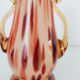 Vase verre tacheté verrerie de Scailmont début 20e