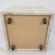 Italian Travertine Side Table, 1980's