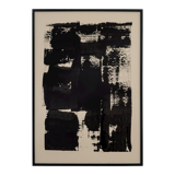 Peinture Abstraite Noire