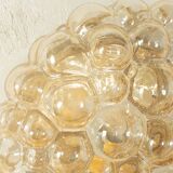 Fascinating wall or ceiling lamp in striking Space Age design by Doria Leuchten