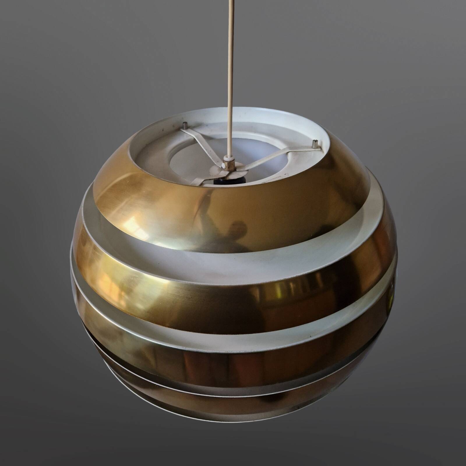 Grande suspension "El Monde" de Carl Thore pour Granhaga, Suède 1960