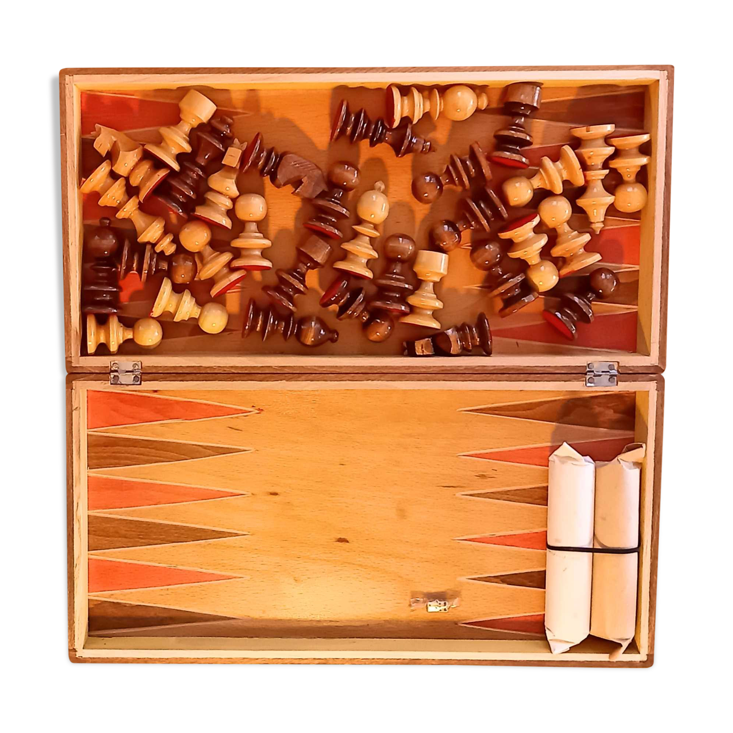 Chess/backgammon/checkers set