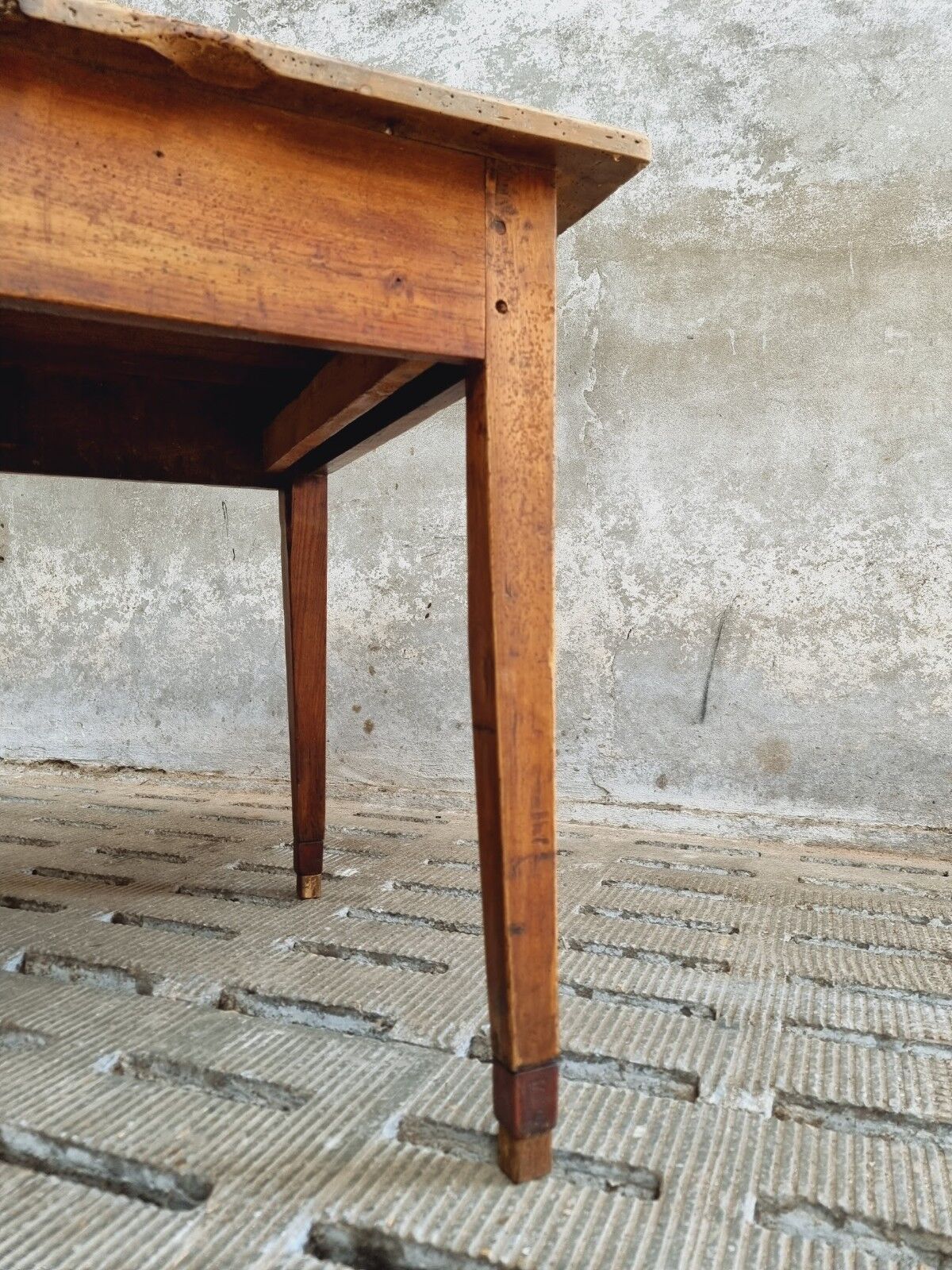 Antique farmhouse table French dining table