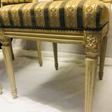Suite of 4 Louis XVI-style chairs