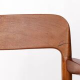 Niels Otto Møller Armchair No. 56 – Teak & Danish Cord –1954 Danish Vintage