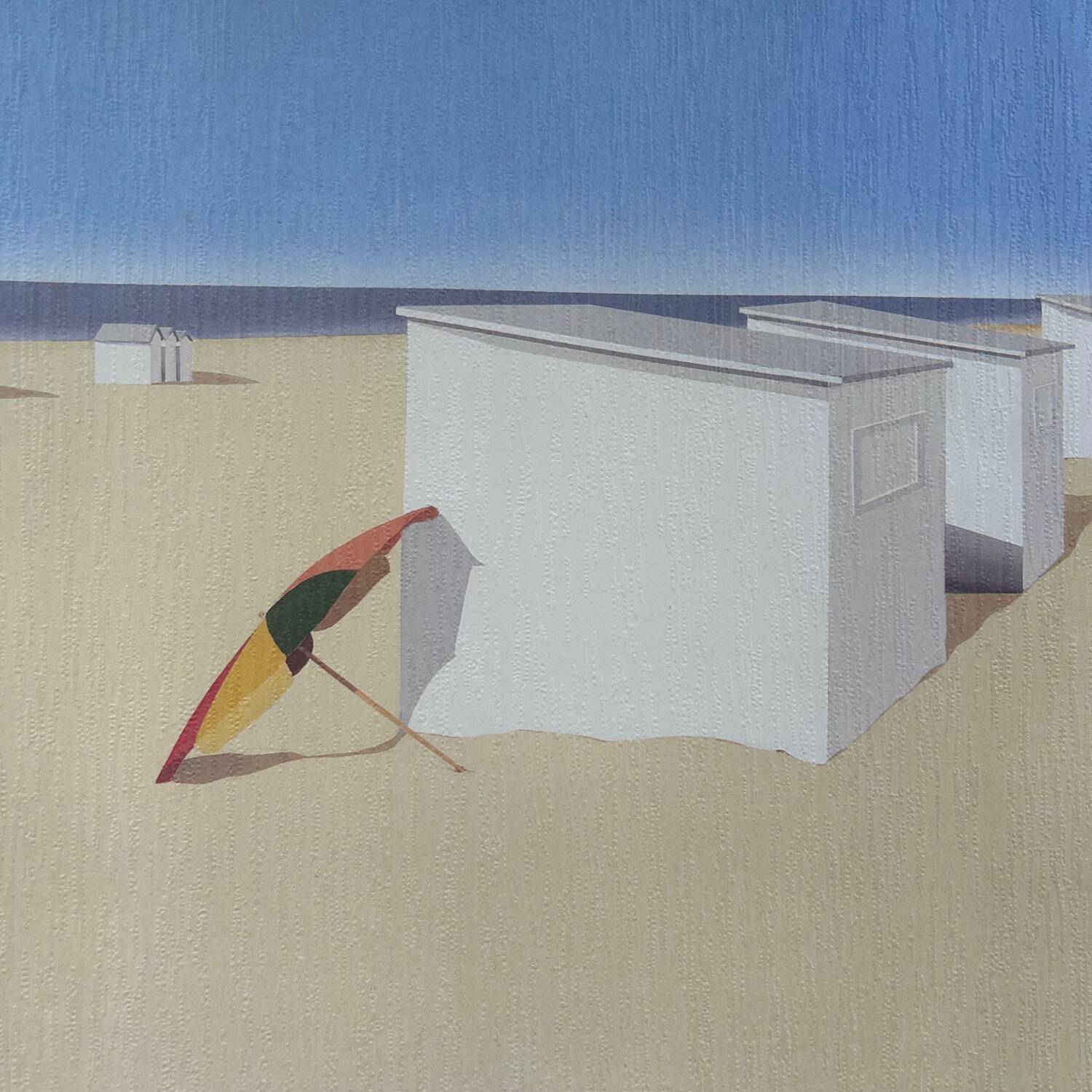 Screenprint Il Parasole signed V.Stoppa