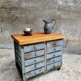 Industrial chest of drawers steel TV sideboard