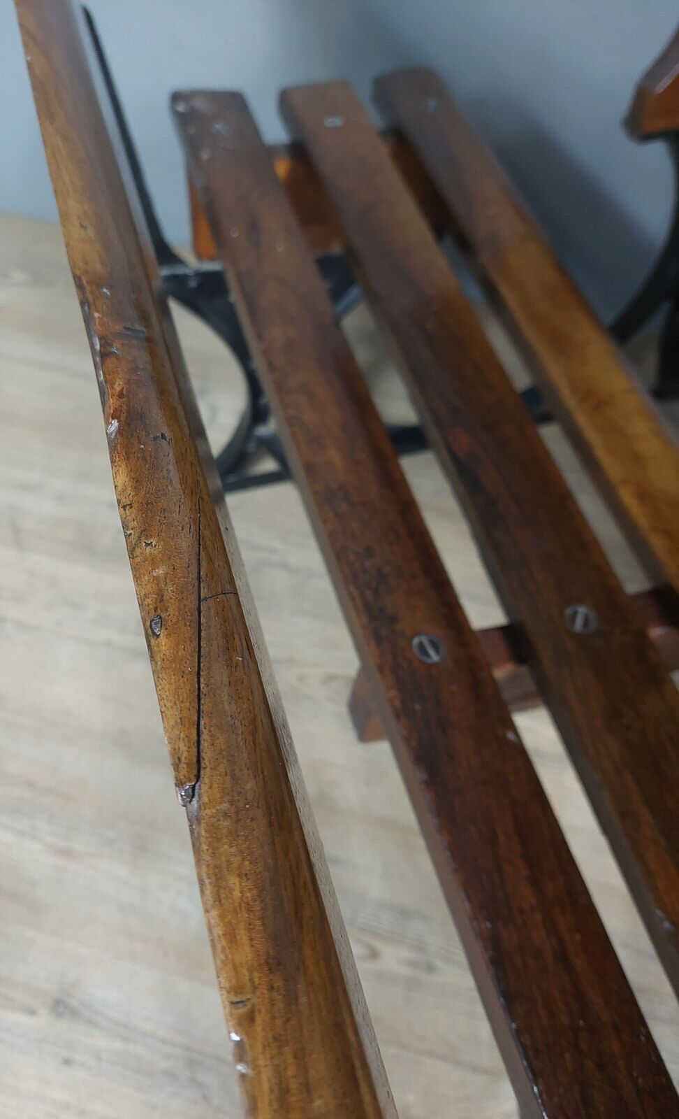 Double school desk called “lectern”