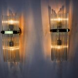 Pair of wall lights from Sciolari for Lightolier, Italy, 1970
