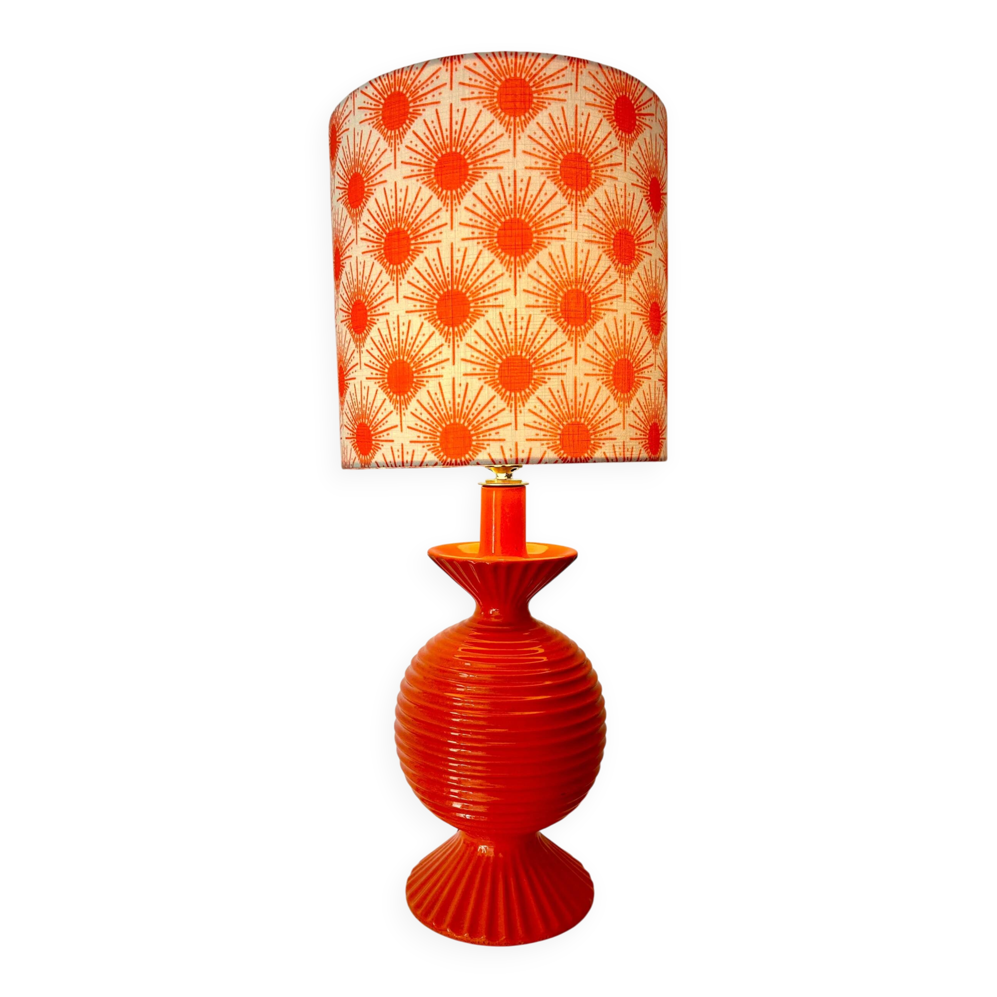 Lampe en céramique pop art – rare original des années 60/70