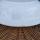 Shallow round plate Digoin and Sarreguemines