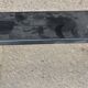 Vintage string wall shelf from the 60s in metal