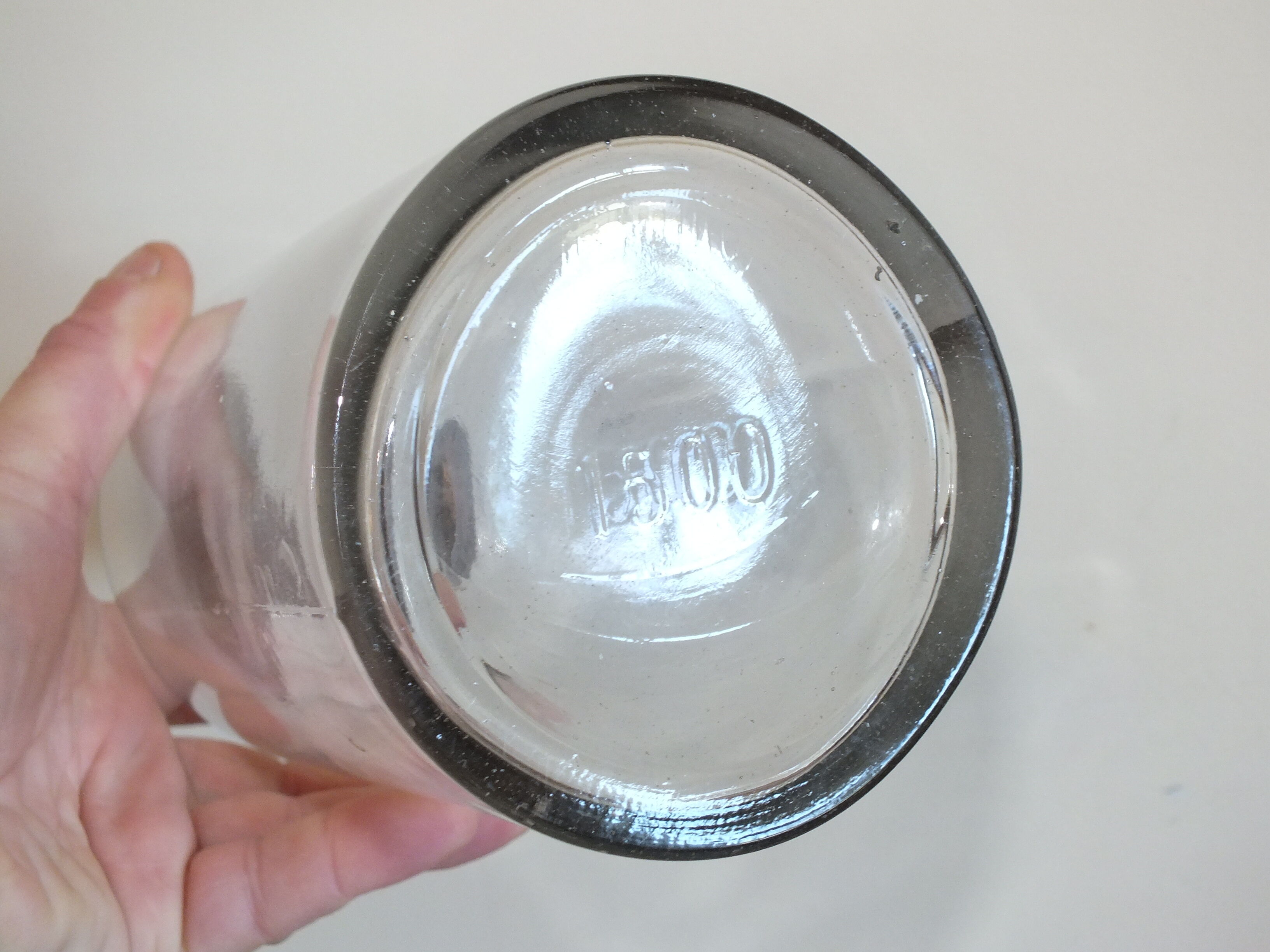 Glass pharmacy bottle or bottle - laboratory, apothecary