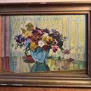 Painting, still life, G. Lang, 1947