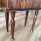 Set of 2 vintage hair tables
