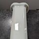 Old white porcelain wall lamp art deco bathroom 1930 opaline tulip 1930
