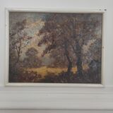 Two paintings by V Dufeutrel