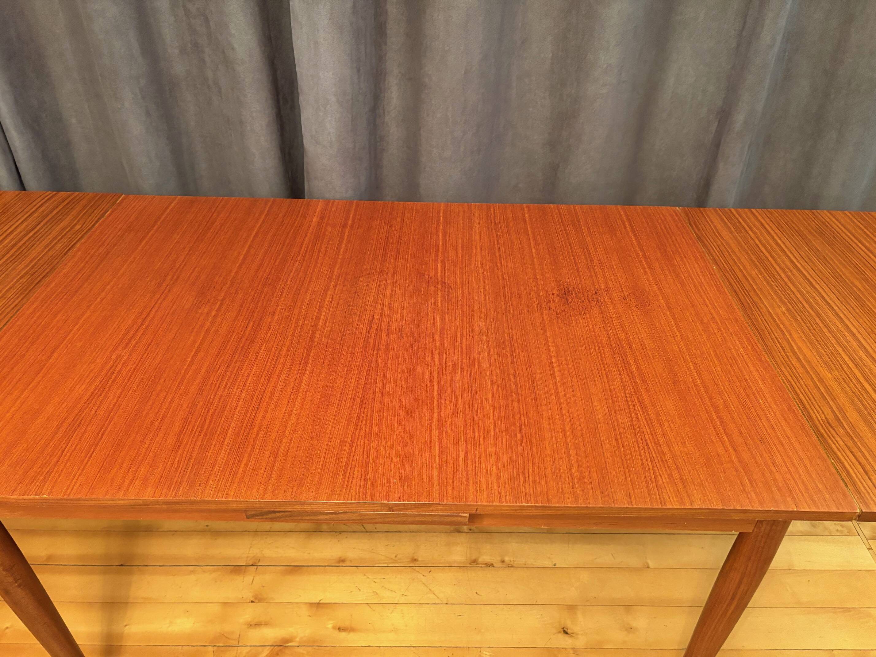 Large teak table from Lübke, Germany, 1960s