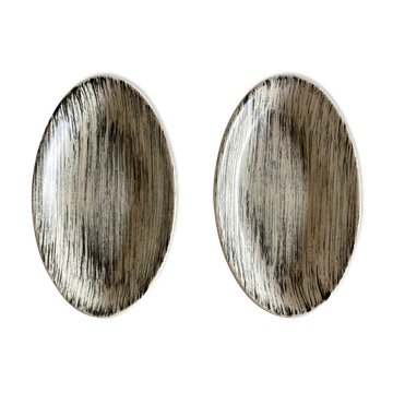 Pair of Bazas dishes from Salins 1960
