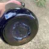 Jug, Norman, glass, mouth-blown