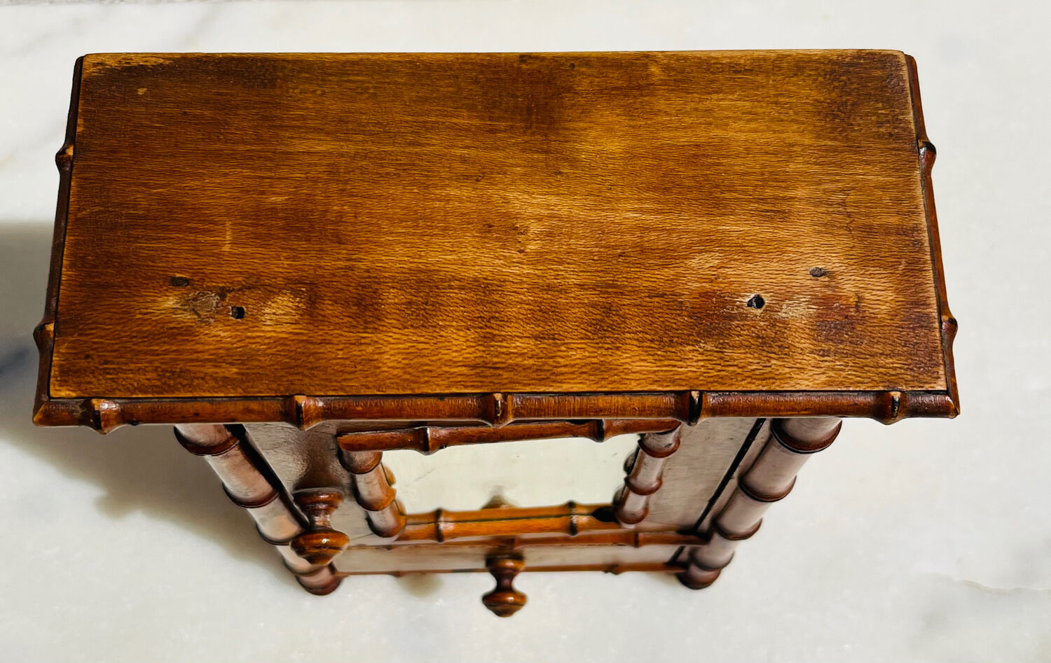 Doll wardrobe 1900 bamboo