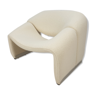 Paire of Pierre Paulin F598 Groovy armchairs for Artifort 1980s