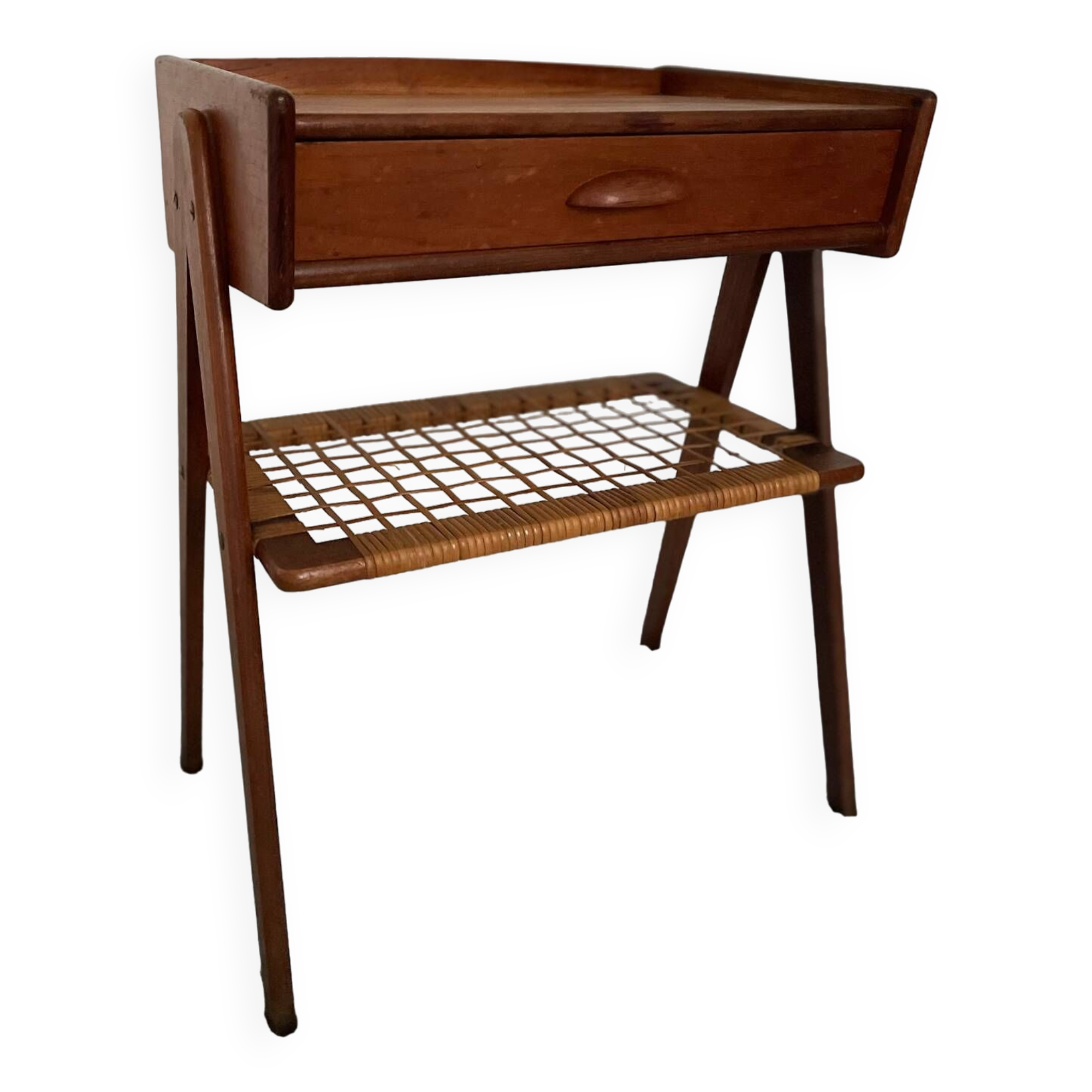 Scandinavian side or bedside table