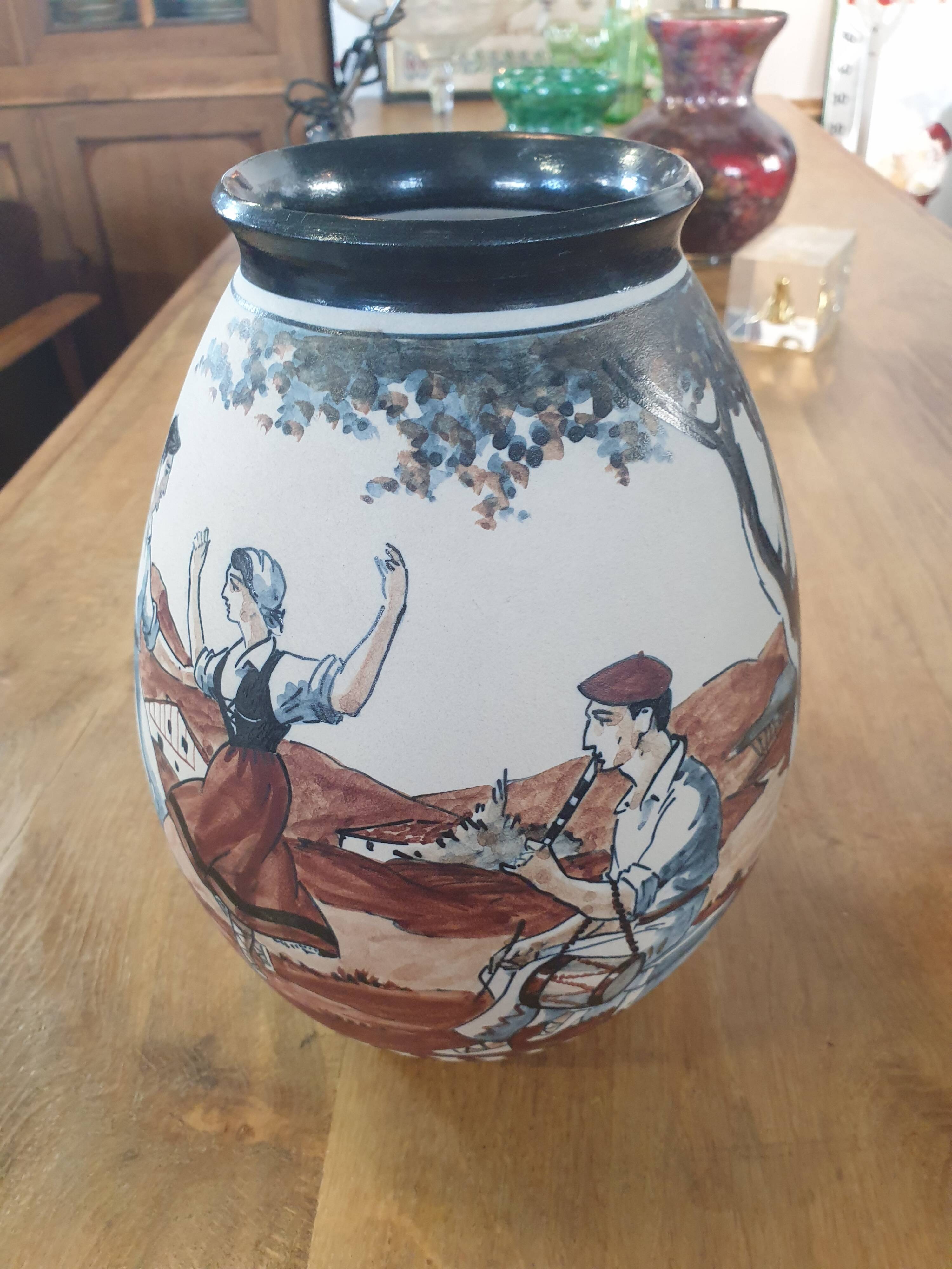 Ciboure Vase Pottery