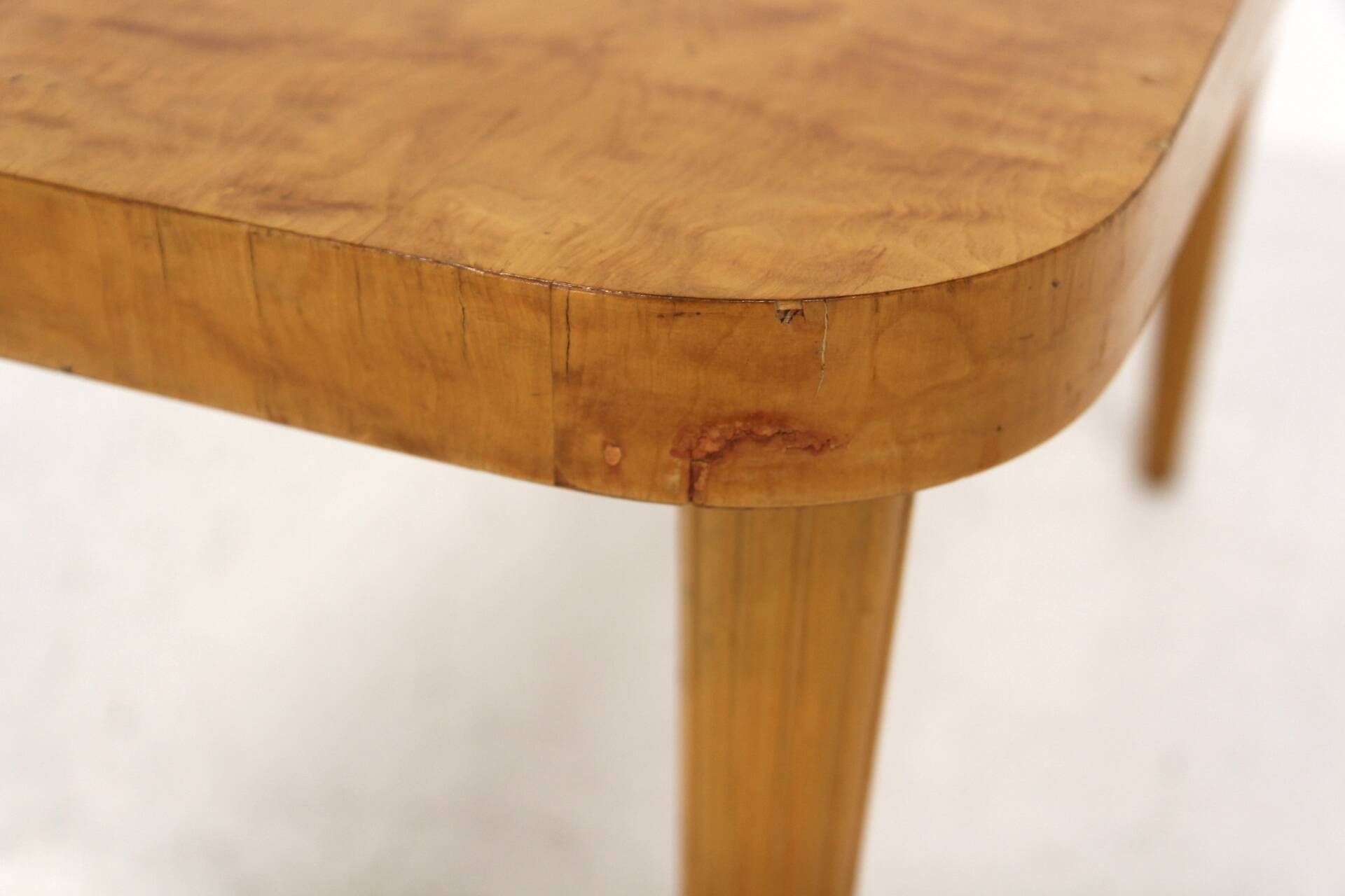 Birch coffee table, Swedish Modern, Sweden, 1940
