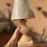 Lampe albâtre