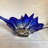 Large cobalt blue centerpiece