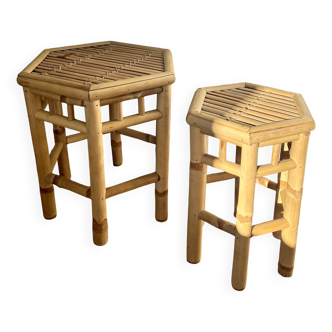 Bamboo Nesting Tables