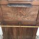 Locker room solid walnut 1900